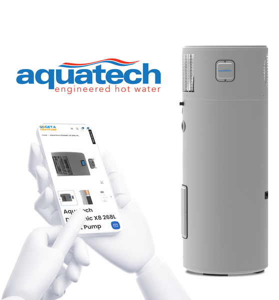 Aquatech Dynamic X8 268L Heat Pump Aquatech