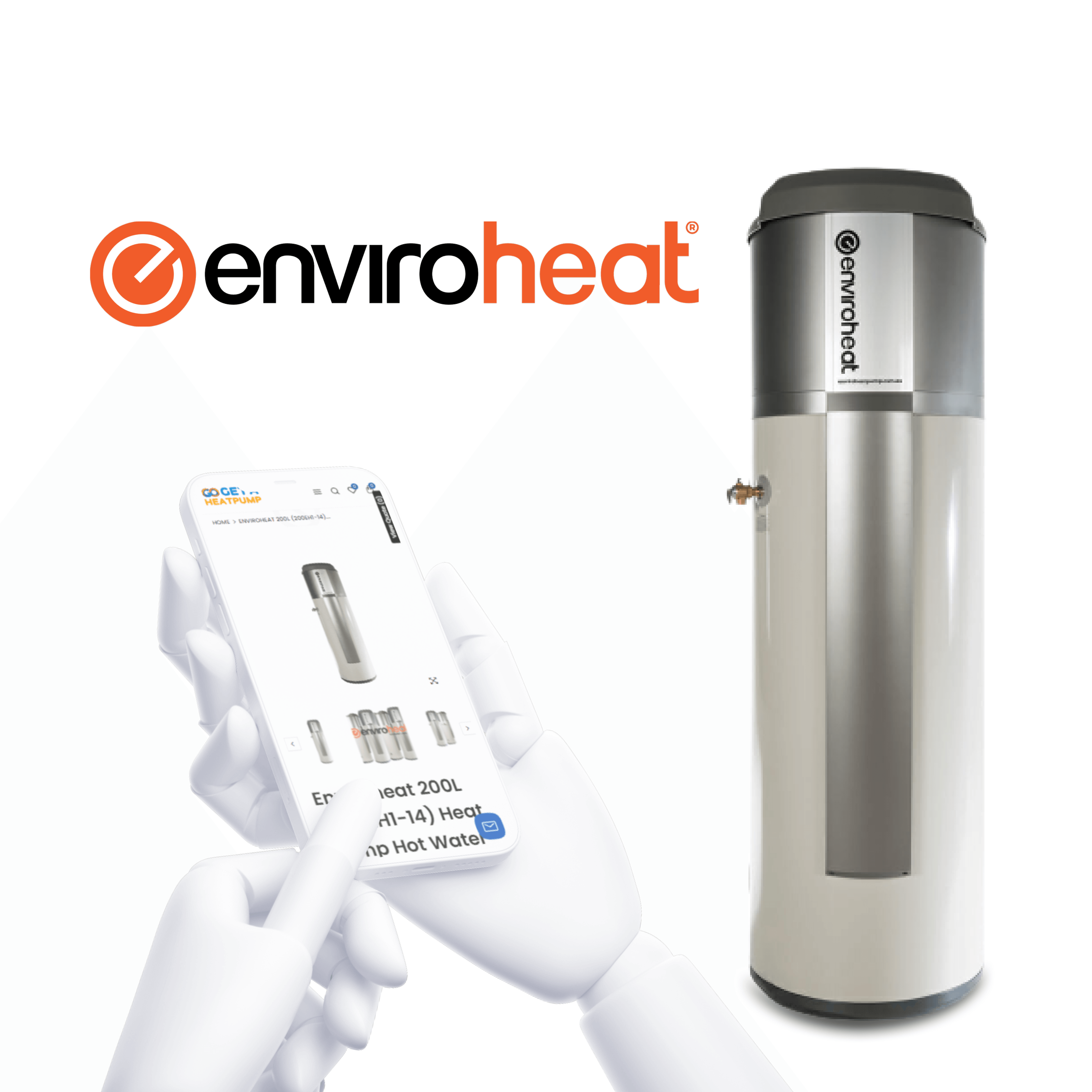 Enviroheat pump Hot Water System (250EH1-15) Heat Pump