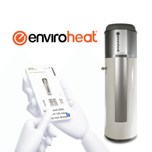Water System Evoheat 270 OTH Solahart Atmos-Air Heat Pumps 270 LTR