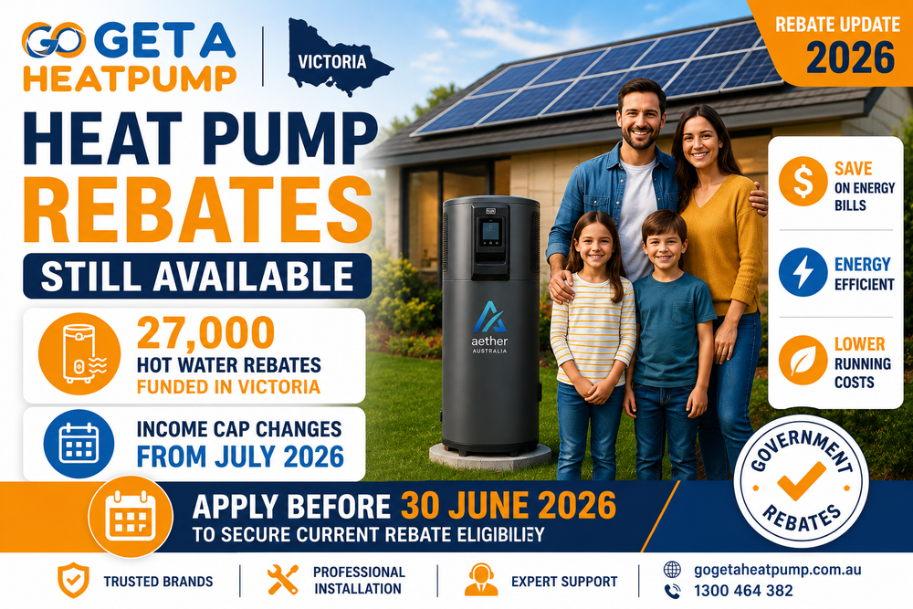 Solar Victoria Heat Pump Rebate Income Cap Changing in July 2026 – What Victorian Homeowners Need to Know