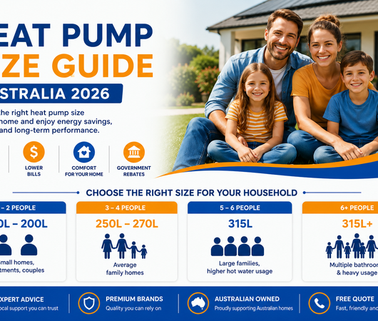 How to Choose the Right Heat Pump Size for Your Home in Australia (2026 Guide)