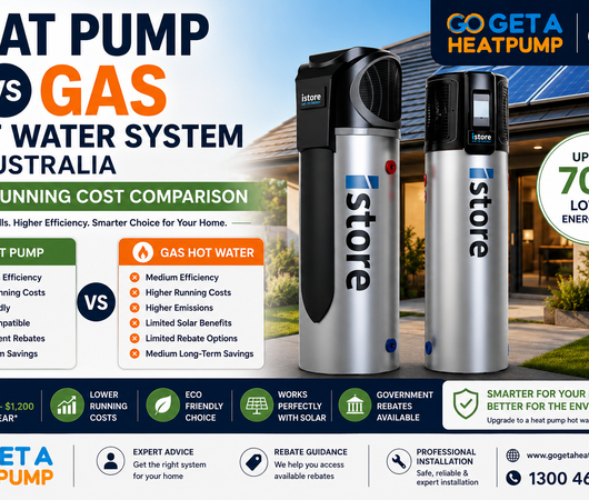 Heat Pump vs Gas Hot Water System in Australia (2026 Running Cost Comparison)