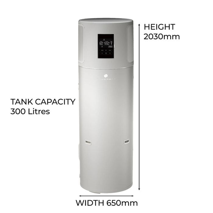 Powerbay 300L Gen 2 Inverter Heat Pump