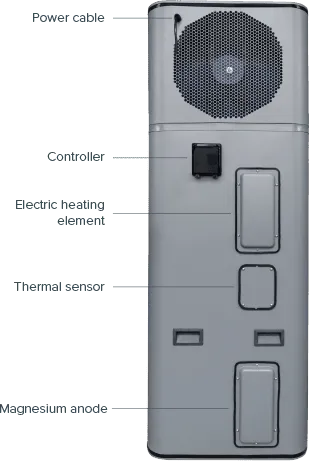 Emerald 220L All-In-One Heat Pump Hot Water System