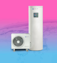 Reclaim 250L Heat Pump Hot Water System – V2 Controller Glass Tank (REHP-CO2-250GL)