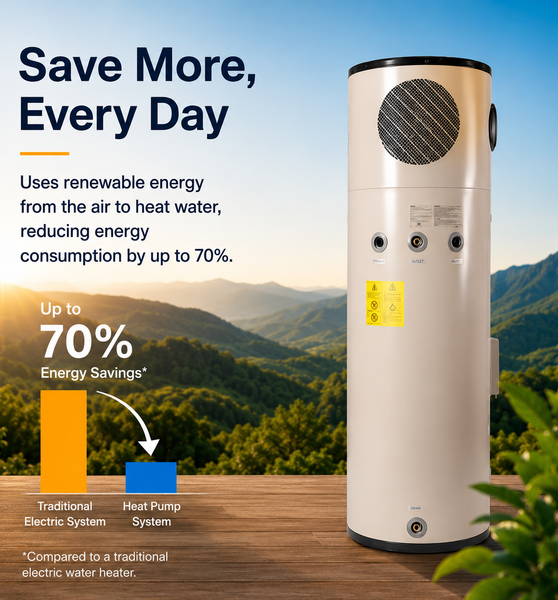 Rennai 265L EnviroFlow GR Series Heat Pump