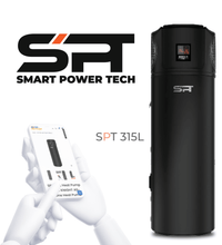 SPT Heat Pump | 315L -  DARK KNIGHT All-In-One Heat Pump Emerald Energy