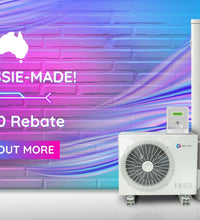 Reclaim 250L Heat Pump Hot Water System – V2 Controller Glass Tank (REHP-CO2-250GL)