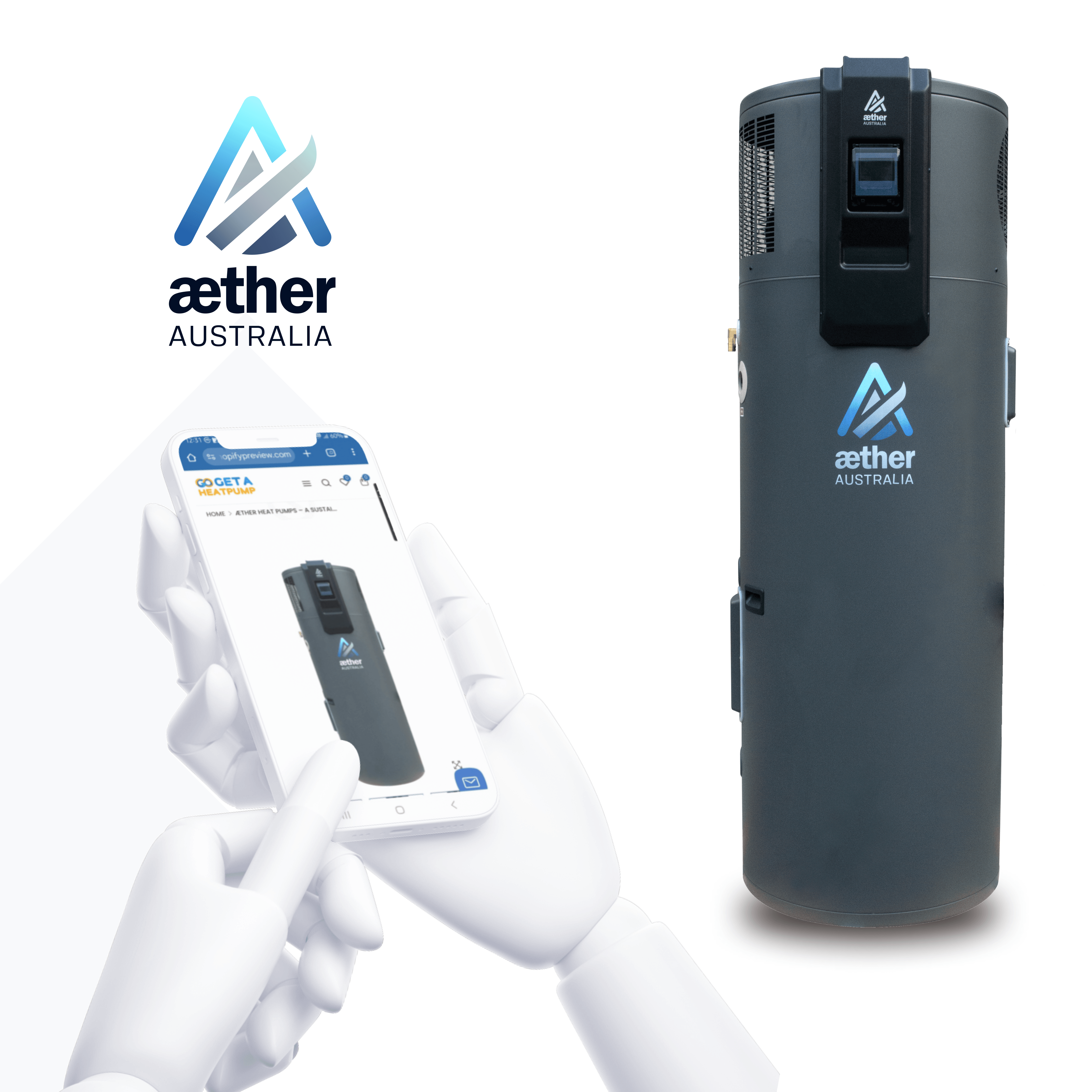 Aether HP270 app control