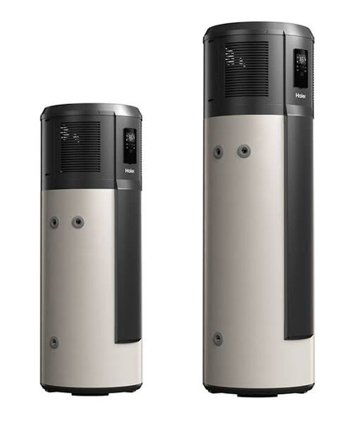 Haier heat pump hot water system with SmartHQ Wi-Fi control