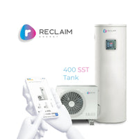 Reclaim 400L (REHP-CO2-400SST) Heat Pump (Stainless Steel Tank) with V2 Controller Reclaim